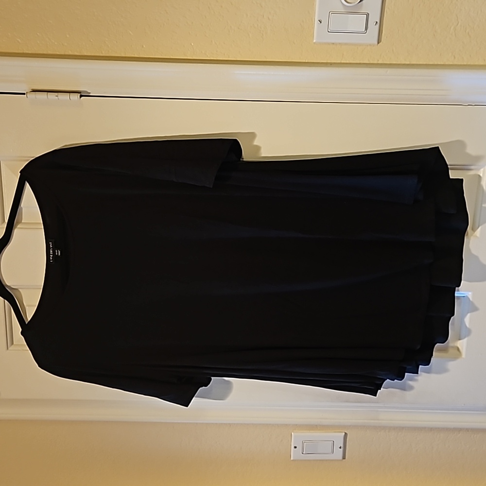 Lane Bryant Black Swing Style Blouse Size 18/20